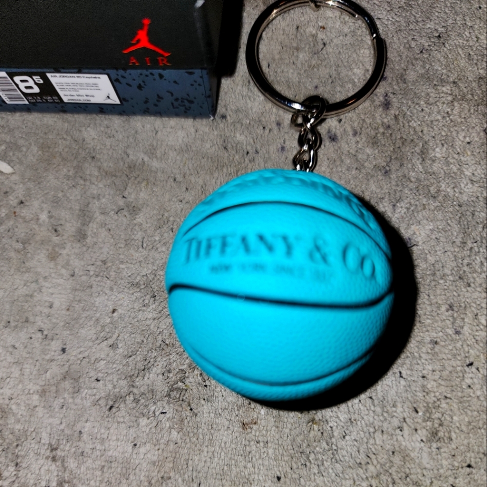 Tiffany and Co basketball keychain